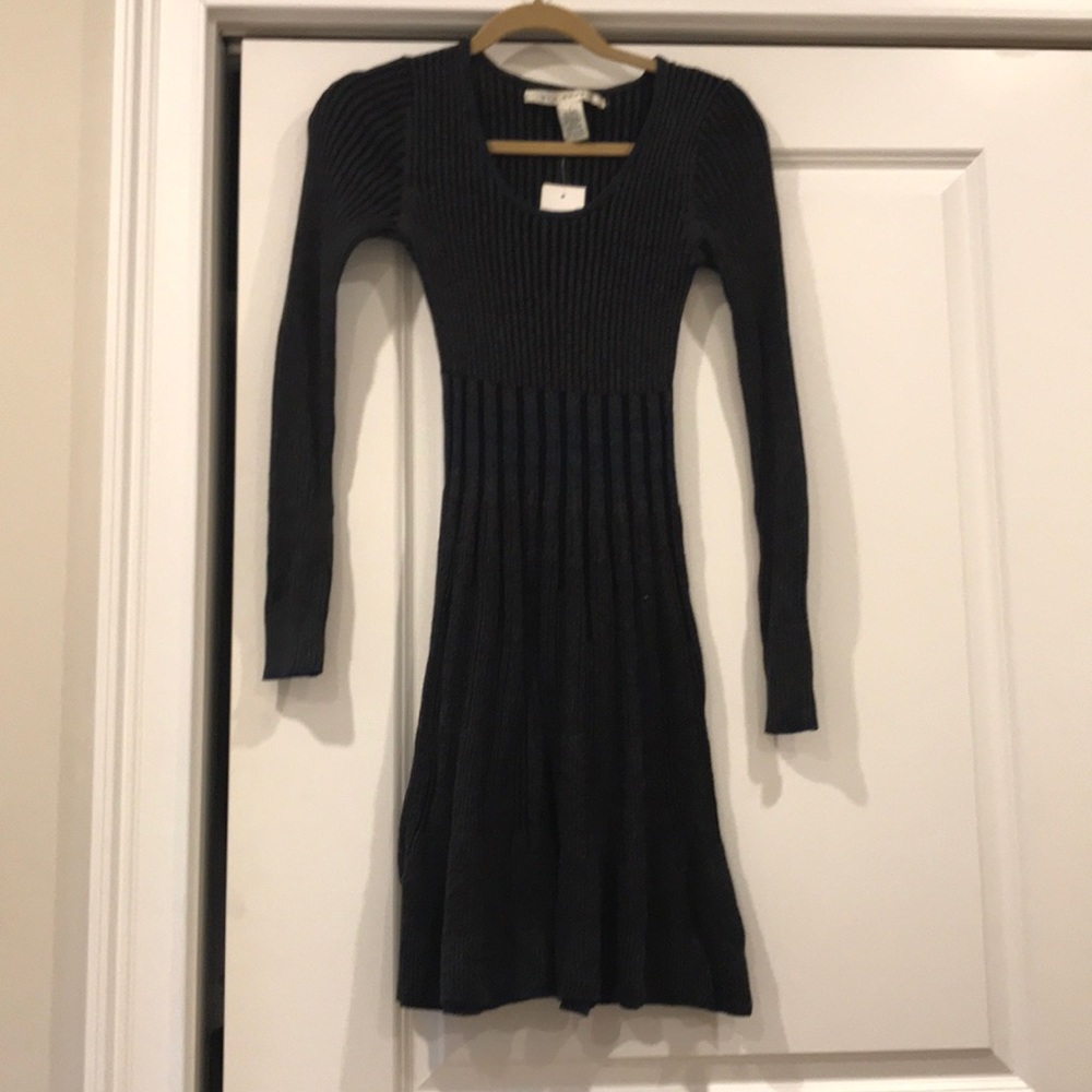 Grey sweater dress w/ tags